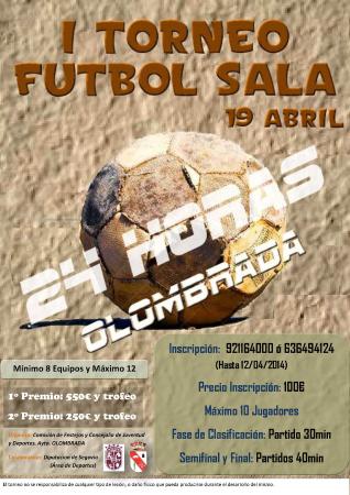 Imagen I Torneo 24 horas de Futbol Sala de Olombrada