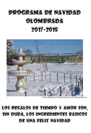 Imagen NAVIDAD Y AÑO NUEVO EN OLOMBRADA 2017/2018